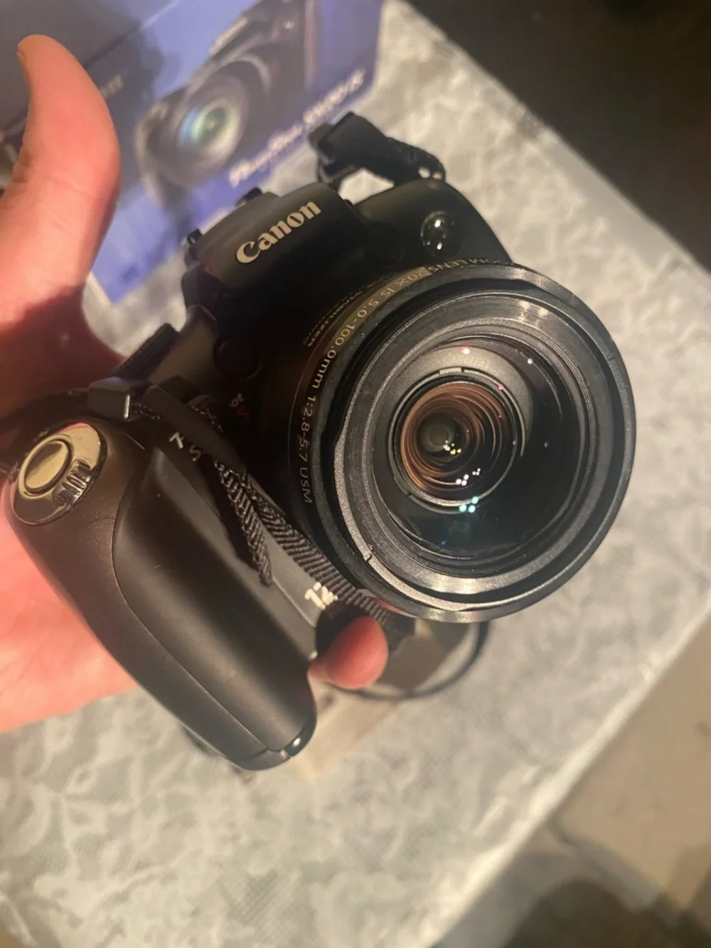 Canon PowerShot SX20 IS 12.1MP 20X Zoom Lens Digital Camera/Case - Picture 10 of 10
